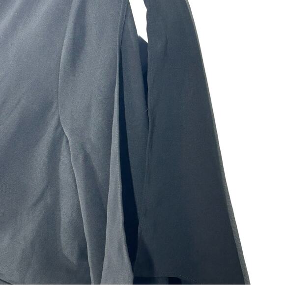 Lulus 'With This Kiss' Black Flutter Sleeve Mini Dress Size Large - Picture 8 of 15